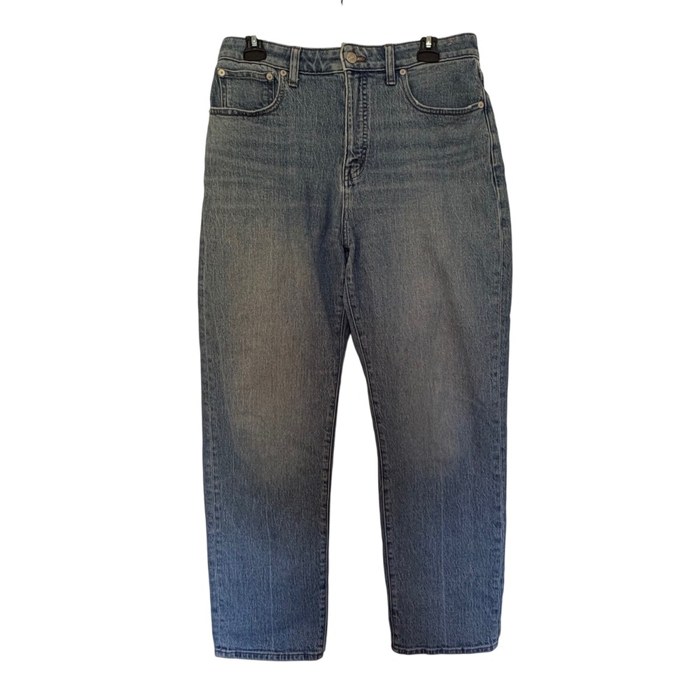 Madewell Curvy 90s Straight Jeans 29 Blue Denim High Rise Mom Retro Grunge Y2K